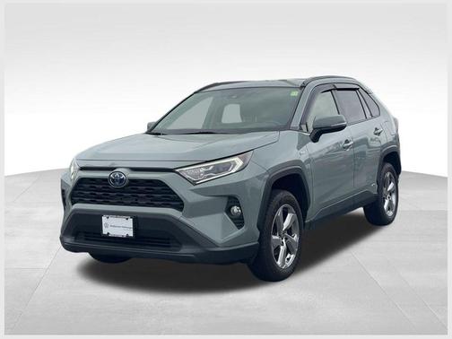 Lunar Rock 2021 Toyota RAV4 Hybrid XLE Premium