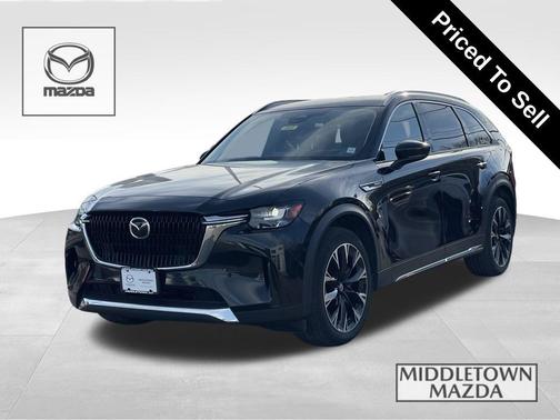 Jet Black Mica 2024 Mazda CX-90 PHEV Premium
