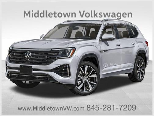 Silver Mist 2026 Volkswagen Atlas 2.0T SEL Premium R-Line 4MOTION