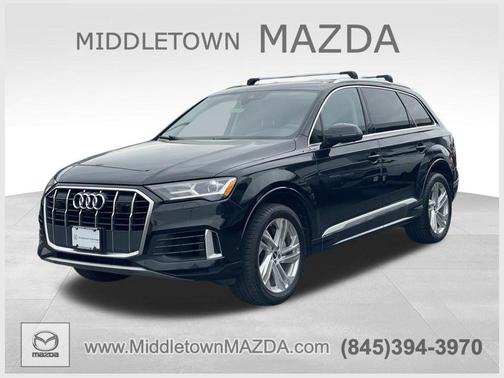 Mythos Black Metallic 2022 Audi Q7 55 Premium Plus