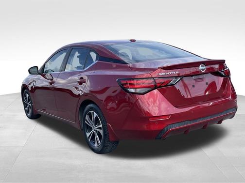 Scarlet Ember Tintcoat 2022 Nissan Sentra SV