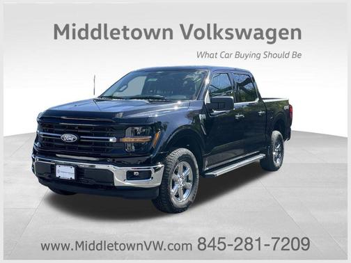 AGATE BLACK METALLIC 2025 Ford F-150 XLT