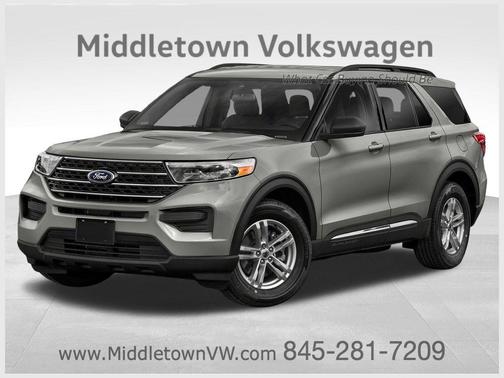 ICONIC SILVER METALLIC 2020 Ford Explorer XLT