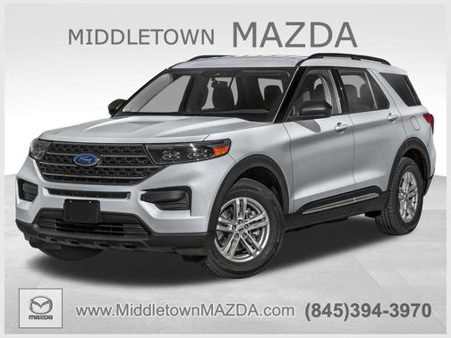Silver Metallic 2024 Ford Explorer XLT