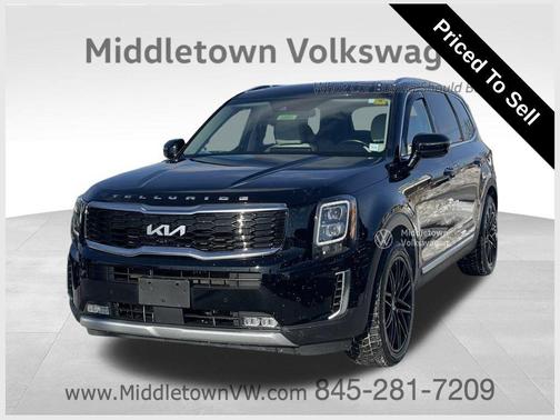 Ebony Black 2022 Kia Telluride SX
