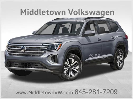 Pure Gray 2026 Volkswagen Atlas 2.0T SE w/Technology 4MOTION