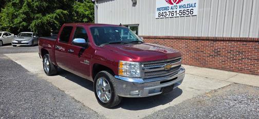 Burgundy 2013 Chevrolet Silverado 1500 LT