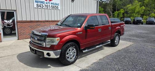Burgundy 2014 Ford F-150 XLT