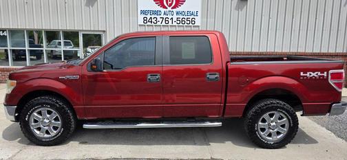 Burgundy 2014 Ford F-150 XLT