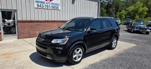 Shadow Black 2018 Ford Explorer XLT