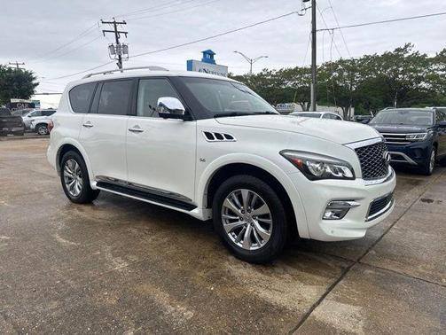Majestic White 2016 INFINITI QX80 Base