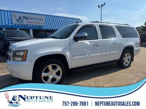 Summit White 2008 Chevrolet Suburban 1500 LTZ