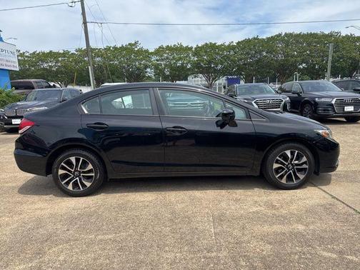 Black 2014 Honda Civic EX
