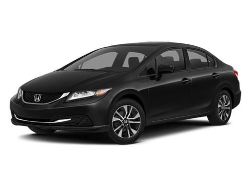 Black 2014 Honda Civic EX