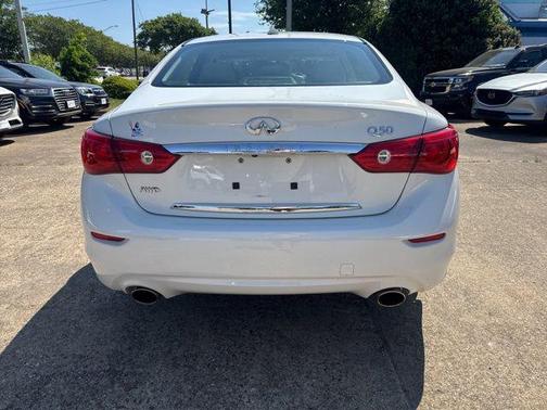 Moonlight White 2014 INFINITI Q50 Premium