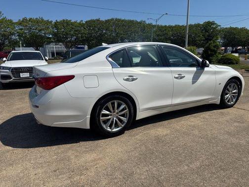 Moonlight White 2014 INFINITI Q50 Premium