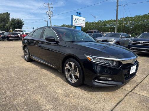 Black 2018 Honda Accord EX