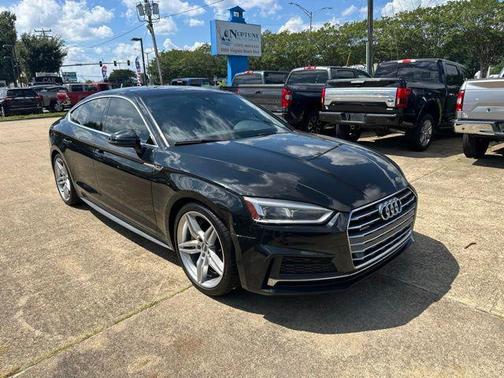 Black Metallic 2019 Audi A5 Premium Plus