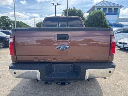 Vermillion Red 2011 Ford F-250 Lariat