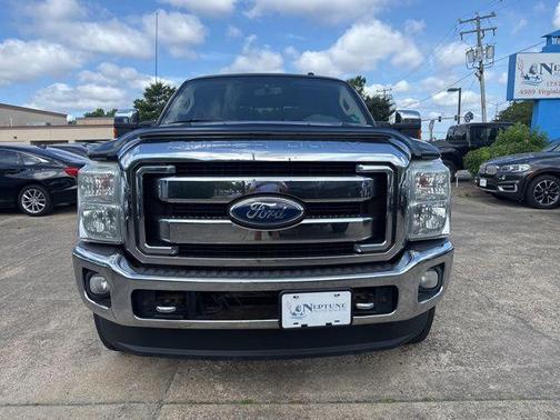 Vermillion Red 2011 Ford F-250 Lariat