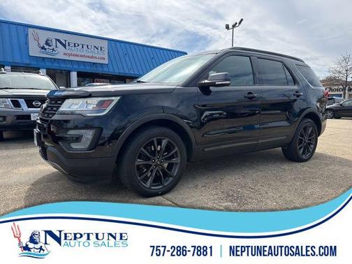 Shadow Black 2017 Ford Explorer XLT