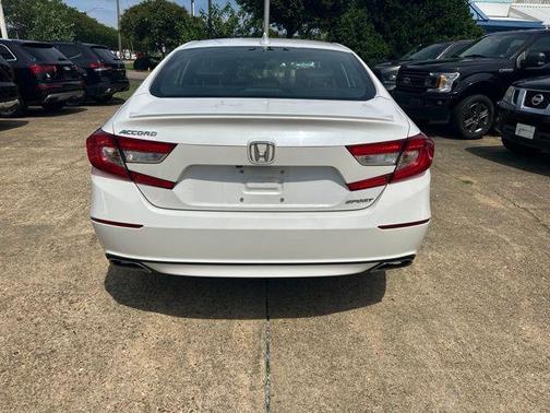 White 2018 Honda Accord Sport