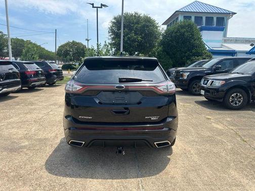 Shadow Black 2017 Ford Edge Sport