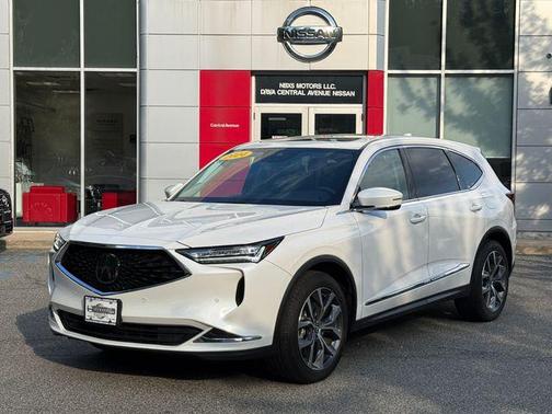 Platinum White Pearl 2024 Acura MDX Technology Package