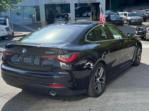 Black Sapphire Metallic 2025 BMW 430 Gran Coupe i xDrive