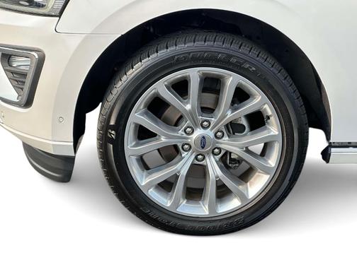 White Platinum Tri-Coat Metallic 2019 Ford Expedition Max Platinum