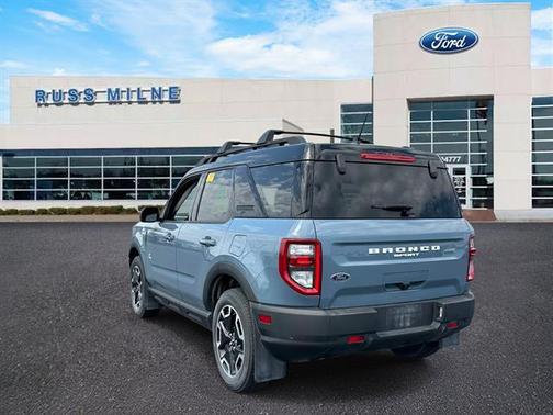 Azure Gray Metallic 2024 Ford Bronco Sport Outer Banks