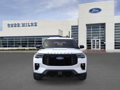 White 2026 Ford Explorer ST-Line