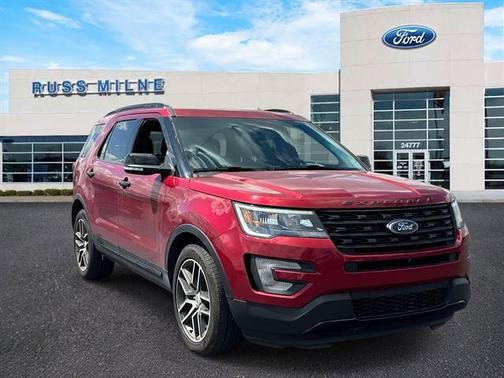 Ruby Red Metallic Tinted Clearcoat 2016 Ford Explorer Sport