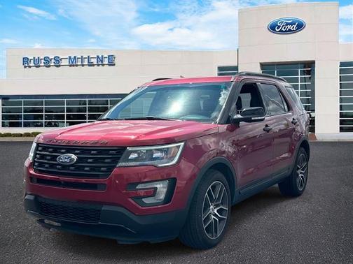 Ruby Red Metallic Tinted Clearcoat 2016 Ford Explorer Sport