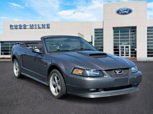 Dark Shadow Gray Clearcoat Metallic 2003 Ford Mustang GT Premium
