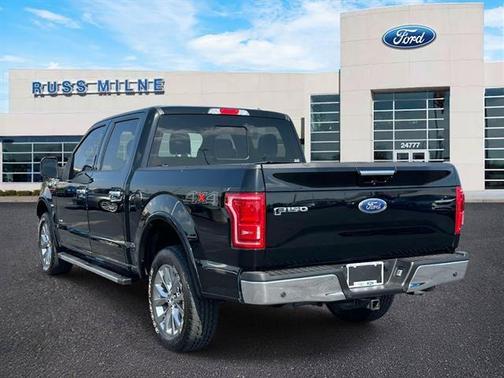 Shadow Black 2017 Ford F-150 Lariat