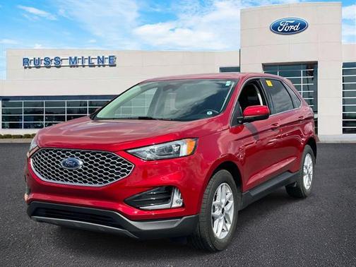 Rapid Red Metallic Tinted Clearcoat 2023 Ford Edge SEL