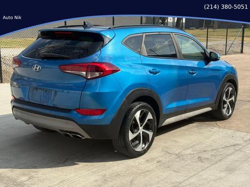 Aqua Blue 2018 Hyundai TUCSON Value