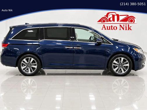 Obsidian Blue Pearl 2015 Honda Odyssey Touring