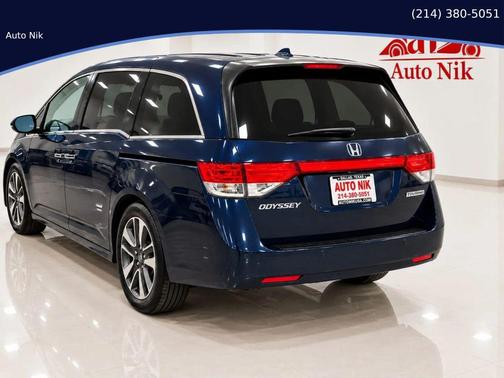 Obsidian Blue Pearl 2015 Honda Odyssey Touring