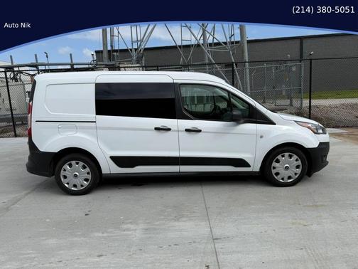Frozen White 2020 Ford Transit Connect XL Cargo Van