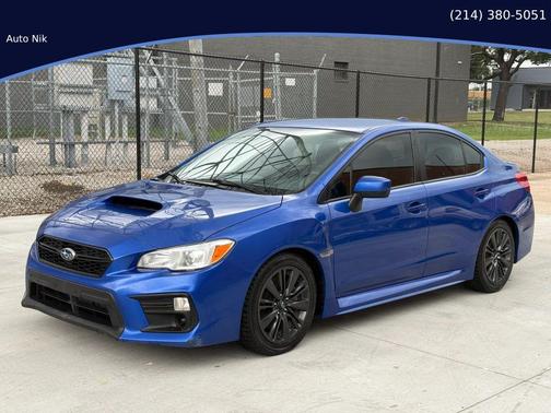 Blue 2021 Subaru WRX Base