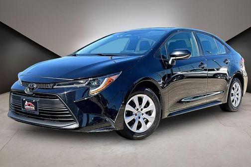 Midnight Black Metallic 2023 Toyota Corolla LE
