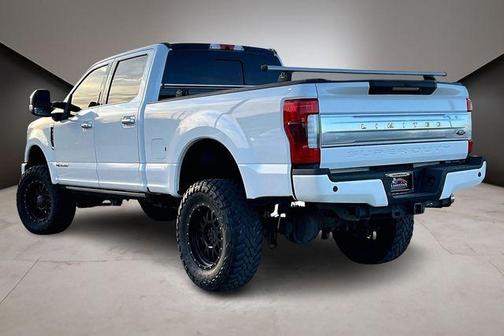 White Platinum Clearcoat Metallic 2019 Ford F-250 Limited