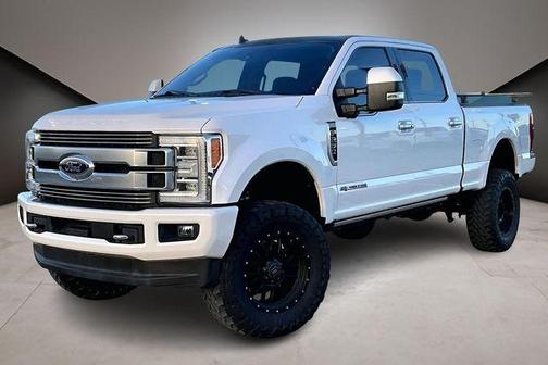 White Platinum Clearcoat Metallic 2019 Ford F-250 Limited