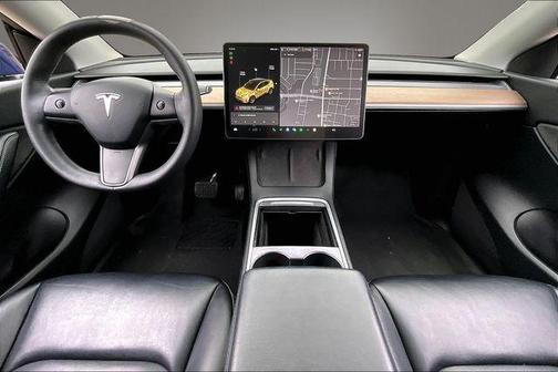 Blue 2021 Tesla Model Y Standard Range