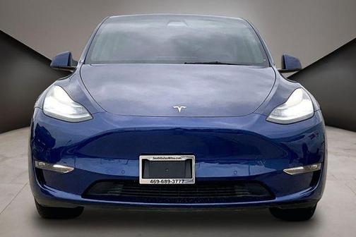 Blue 2021 Tesla Model Y Standard Range