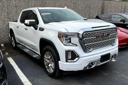White Frost Tri-Coat 2019 GMC Sierra 1500 Denali