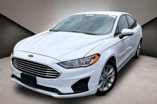 Oxford White 2020 Ford Fusion Hybrid SE
