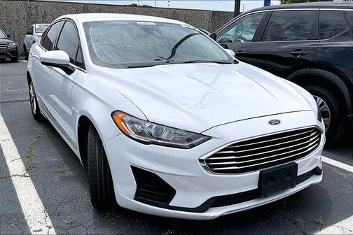 Oxford White 2020 Ford Fusion Hybrid SE